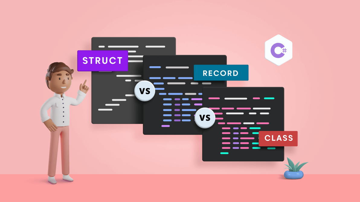 C# record vs class illustration